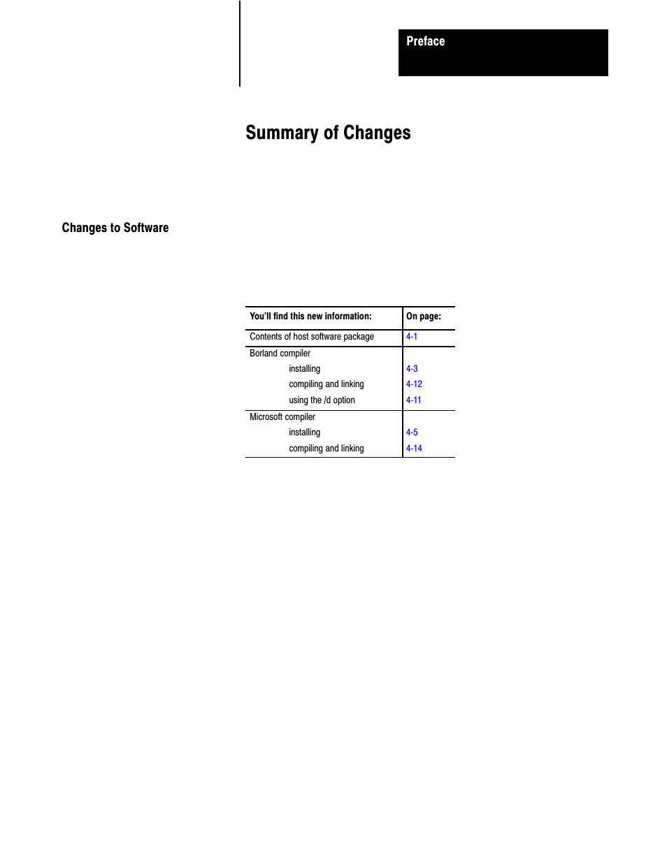 Summary of changes | Rockwell Automation 6008-SI IBM PC I/O SCNNR 6008-SI User Manual | Page 3 / 136