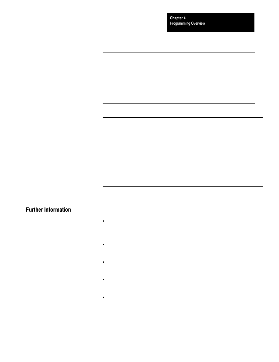 Further information, 4ć15 | Rockwell Automation 6008-SI IBM PC I/O SCNNR 6008-SI User Manual | Page 42 / 136