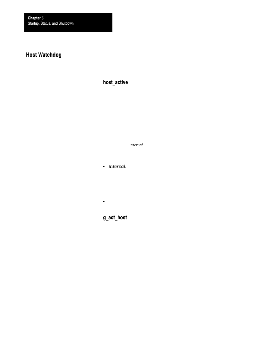 Host watchdog | Rockwell Automation 6008-SI IBM PC I/O SCNNR 6008-SI User Manual | Page 49 / 136