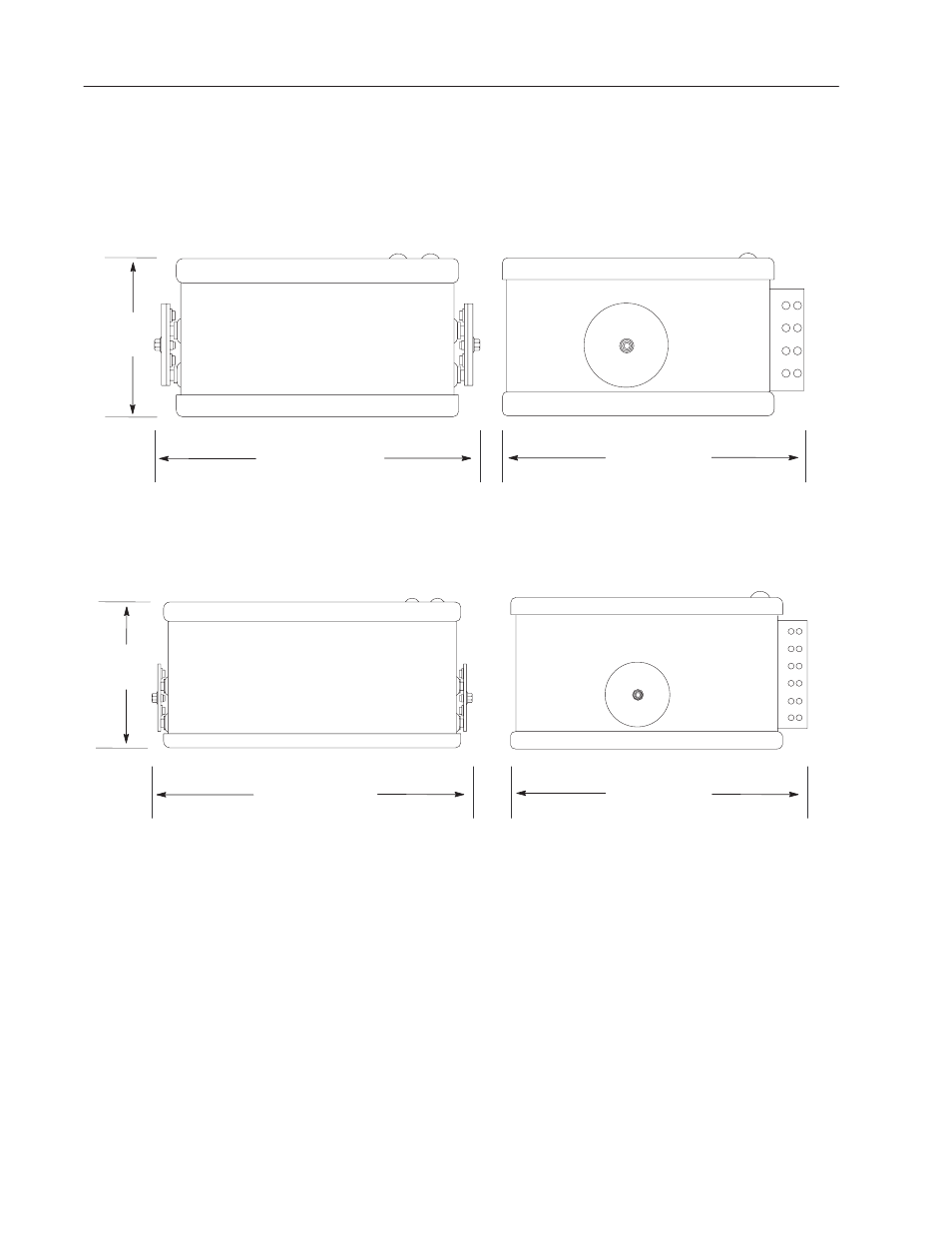 Stratascan bar code reader dimensions | Rockwell Automation 2755 StrataScan Bar Code Readers User Manual | Page 49 / 68