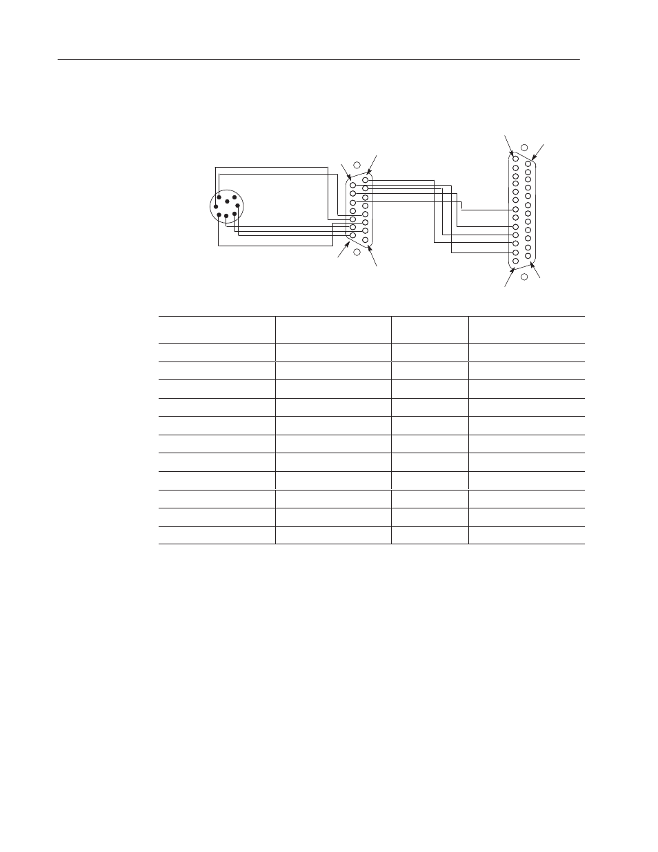 Interface box master/slave cable pinouts | Rockwell Automation 2755 StrataScan Bar Code Readers User Manual | Page 62 / 68