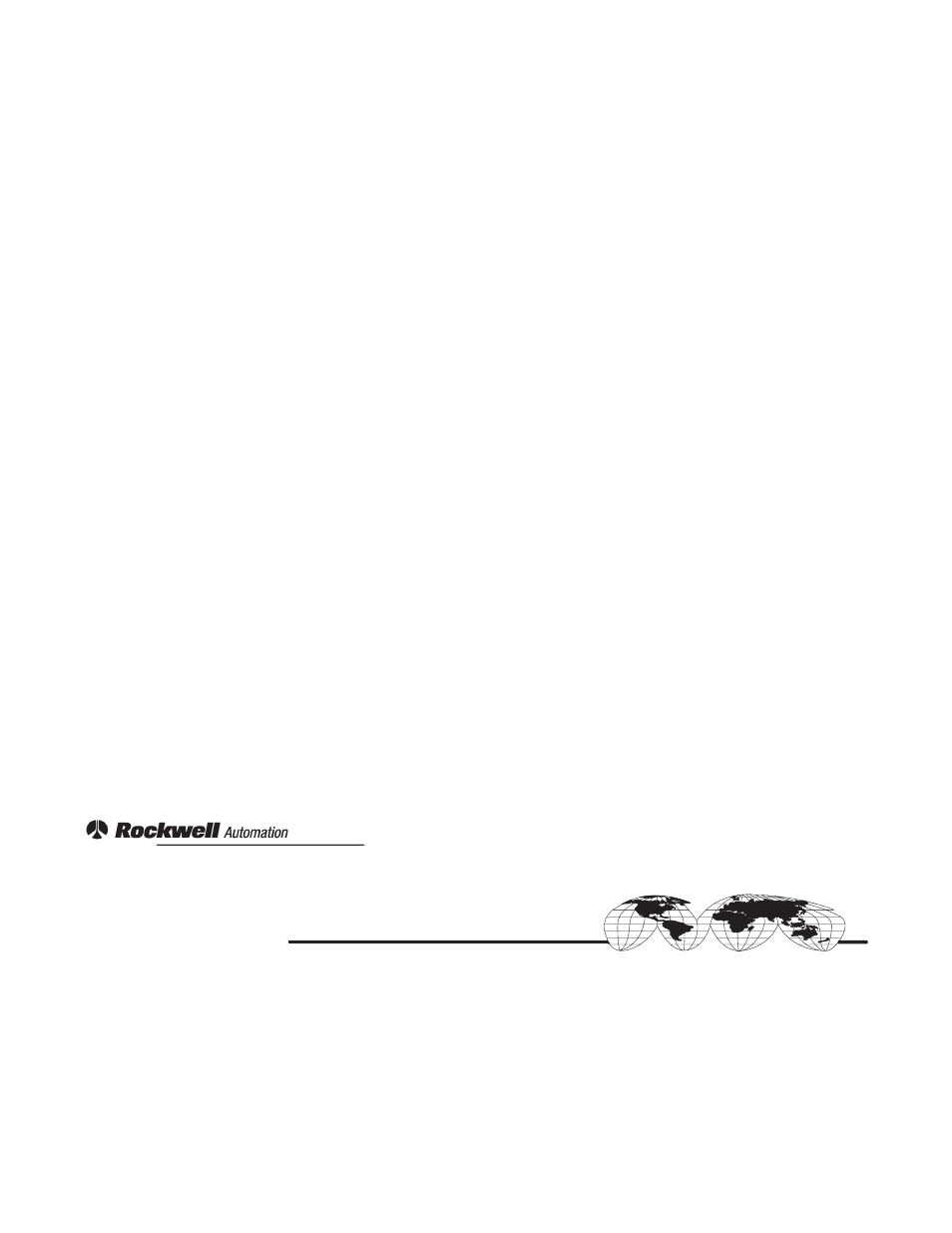 Back cover, Worldwide representation | Rockwell Automation 2755 StrataScan Bar Code Readers User Manual | Page 68 / 68