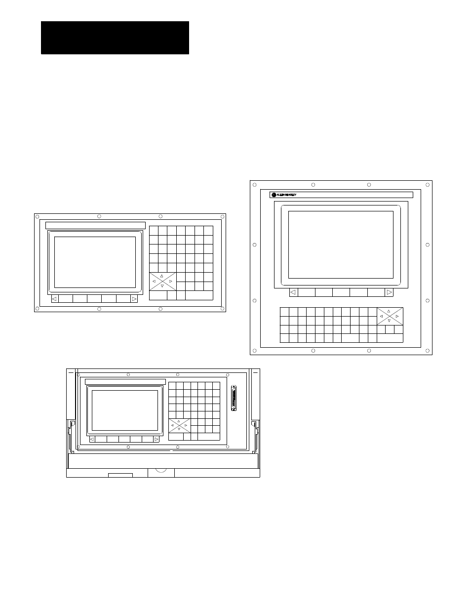 Basic control operation chapter 2, Figure 2.1 operator panels, Crt and flat panel) | Rockwell Automation 8520-MUM 9/Series CNC Mill Operation and Programming Manual Documentation Set User Manual | Page 26 / 952