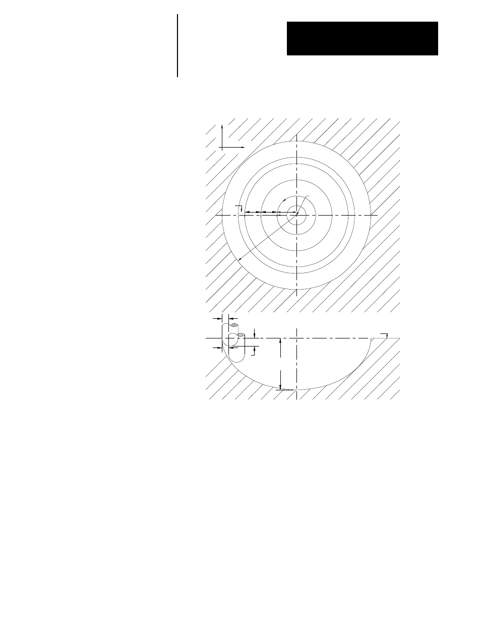 Using hemisphere milling cycles chapter 24 | Rockwell Automation 8520-MUM 9/Series CNC Mill Operation and Programming Manual Documentation Set User Manual | Page 609 / 952