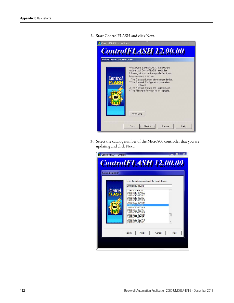 Rockwell Automation 2080-LC20-20QBBR Micro820 20-point Programmable Controllers User Manual User Manual | Page 130 / 162
