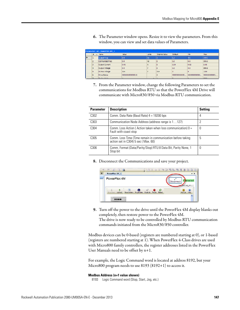 Rockwell Automation 2080-LC20-20QBBR Micro820 20-point Programmable Controllers User Manual User Manual | Page 155 / 162