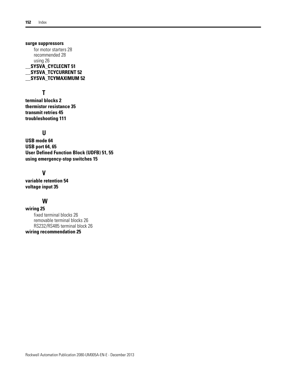 Rockwell Automation 2080-LC20-20QBBR Micro820 20-point Programmable Controllers User Manual User Manual | Page 160 / 162