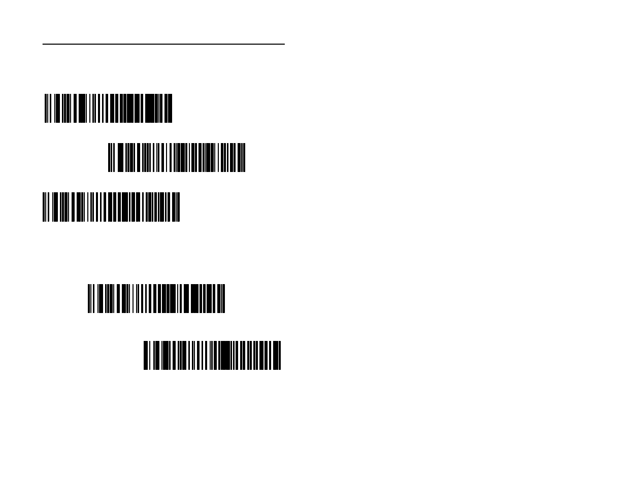 Scanner emulation variable leading margin, Scanner emulation check for decode led | Rockwell Automation 2755 2D Hand-Held Scanner User Manual | Page 61 / 165