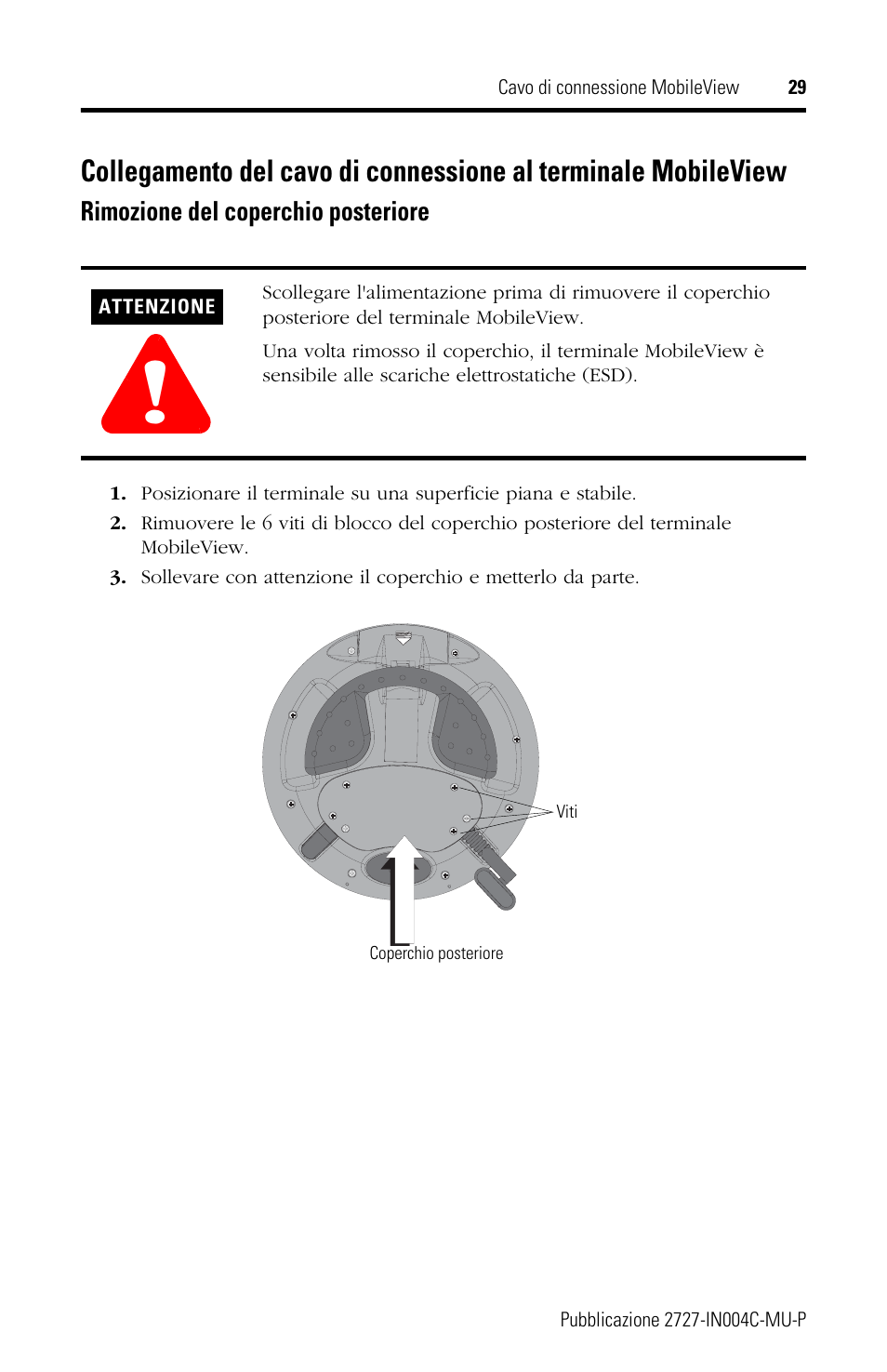 Rockwell Automation 2727-MRT5_10_15_20 MobileView Connection Cable Installation Instructions User Manual | Page 29 / 40