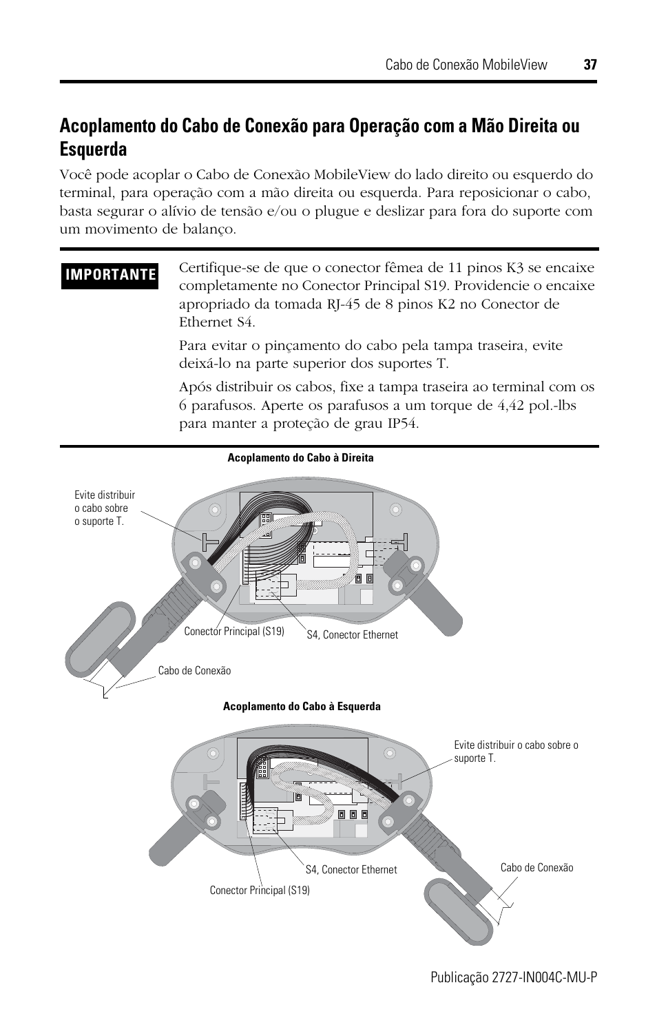 Rockwell Automation 2727-MRT5_10_15_20 MobileView Connection Cable Installation Instructions User Manual | Page 37 / 40