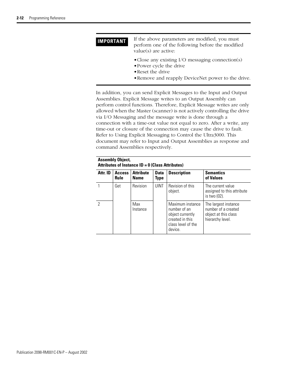 Rockwell Automation 2098-DSD-xxx Ultra3000 Digital Servo Drives with DeviceNet User Manual | Page 28 / 120