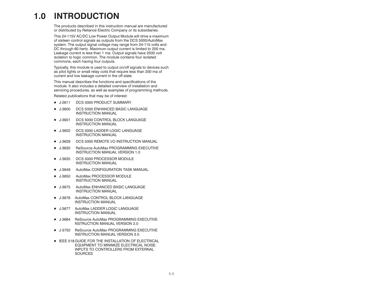 0 introduction | Rockwell Automation 57C402 25-115V AC/DC Low Power Output Module User Manual | Page 7 / 34