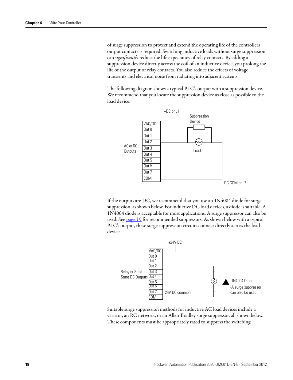 Rockwell Automation 2080-LC10-12DWD Micro810 Programmable Controllers User Manual User Manual | Page 26 / 120