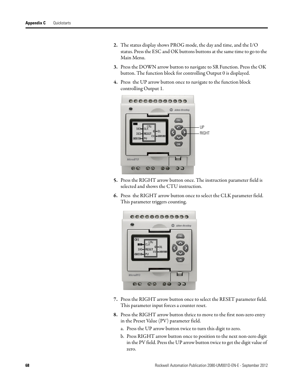 Rockwell Automation 2080-LC10-12DWD Micro810 Programmable Controllers User Manual User Manual | Page 76 / 120