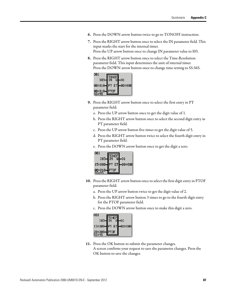 Rockwell Automation 2080-LC10-12DWD Micro810 Programmable Controllers User Manual User Manual | Page 95 / 120