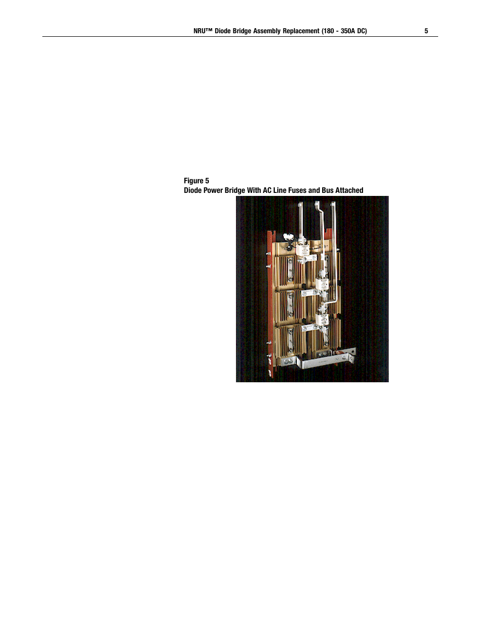 Rockwell Automation 2364,2364E NRU Diode Bridge Assembly Replacement (180 - 350A DC) User Manual | Page 5 / 8