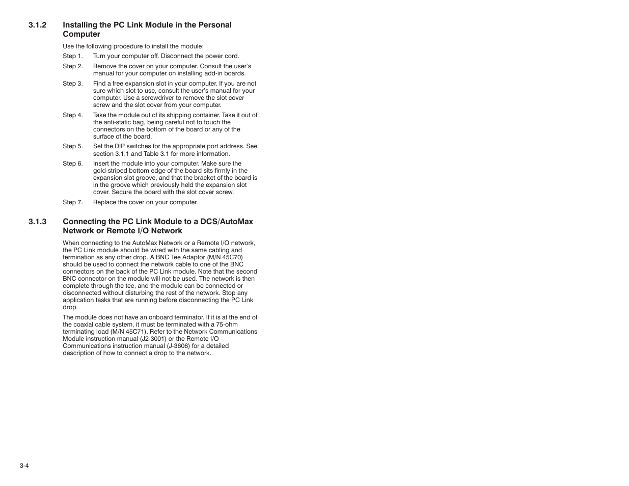 Rockwell Automation 57C445 AutoMax PC Link Interface Module User Manual | Page 16 / 52