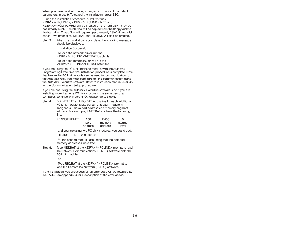 Rockwell Automation 57C445 AutoMax PC Link Interface Module User Manual | Page 21 / 52