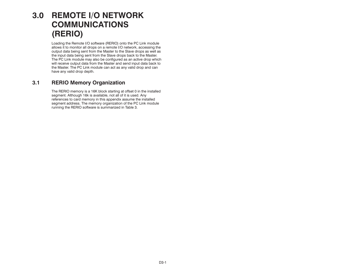 0 remote i/o network communications (rerio) | Rockwell Automation 57C445 AutoMax PC Link Interface Module User Manual | Page 41 / 52