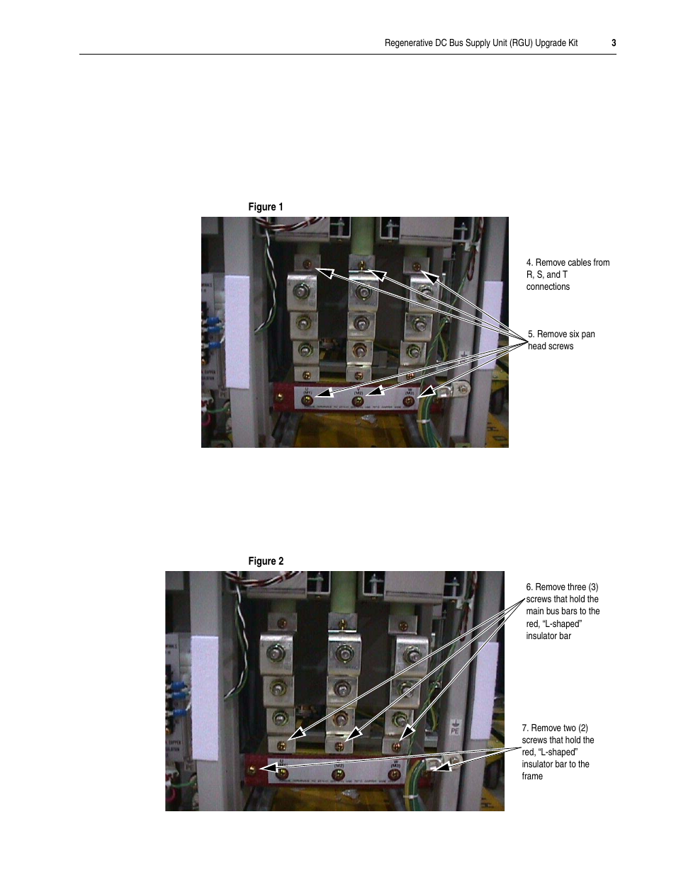 Rockwell Automation 2364, 2364F Regenerative DC Bus Supply Unit (RGU) Upgrade Kit User Manual | Page 3 / 10