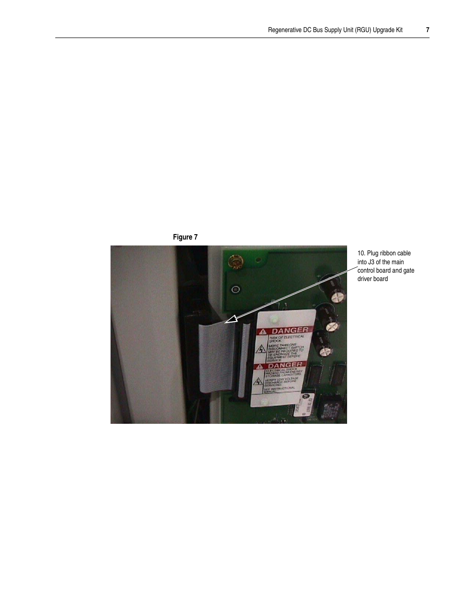 Rockwell Automation 2364, 2364F Regenerative DC Bus Supply Unit (RGU) Upgrade Kit User Manual | Page 7 / 10