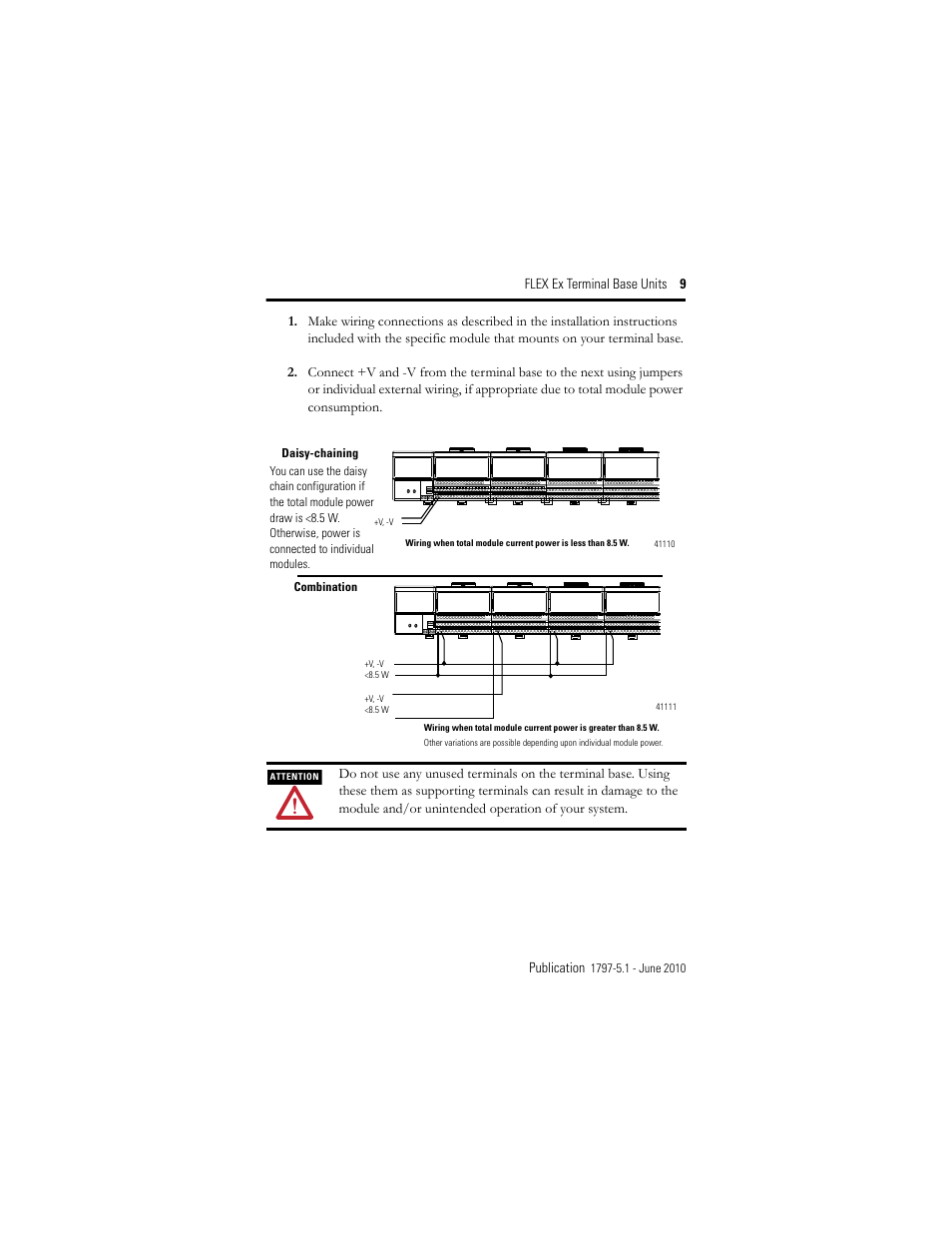 Rockwell Automation 1797-TB3S FLEX Ex Terminal Base User Manual | Page 9 / 20