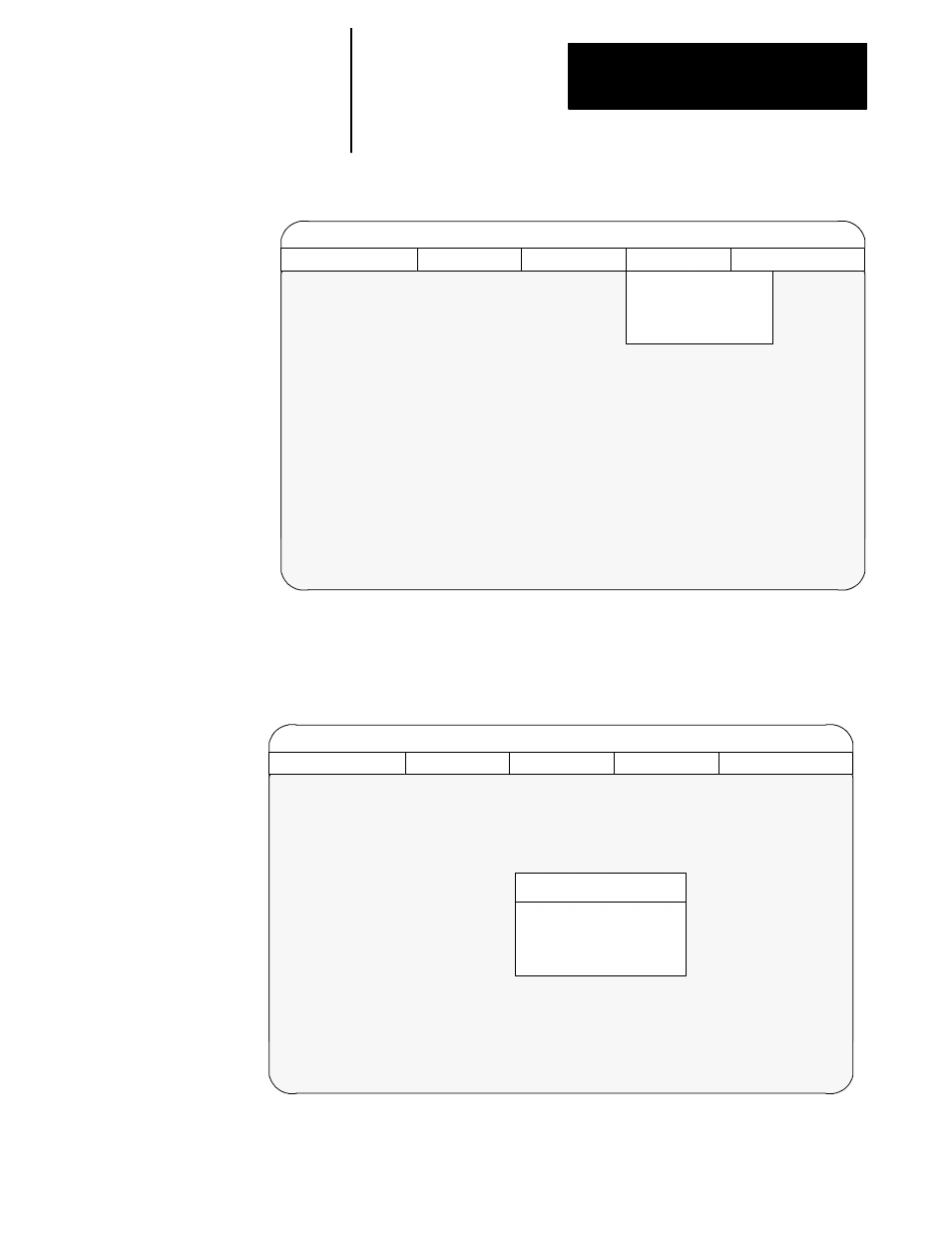 Press, Or press, The workstation displays this screen | Rockwell Automation 8520-GUM 9/Series CNC Grinder Operation and Programming Manual Documentation Set User Manual | Page 183 / 820