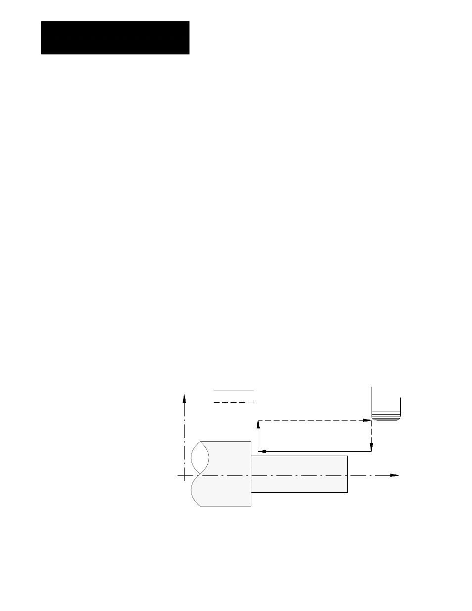 1 single pass o.d. and i.d. roughing cycle (g20) | Rockwell Automation 8520-GUM 9/Series CNC Grinder Operation and Programming Manual Documentation Set User Manual | Page 618 / 820