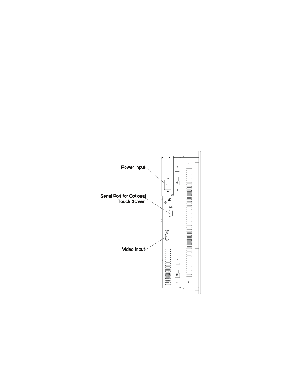 Connecting the 6185-e flat panel monitor | Rockwell Automation 6185-E 20 Inch Flat Panel Monitor Installation User Manual | Page 12 / 33