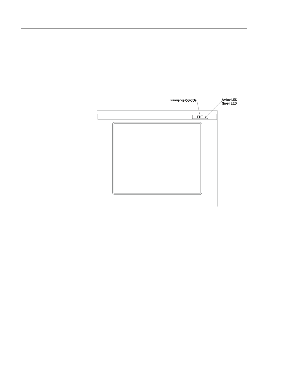 Dimmer control | Rockwell Automation 6185-E 20 Inch Flat Panel Monitor Installation User Manual | Page 22 / 33