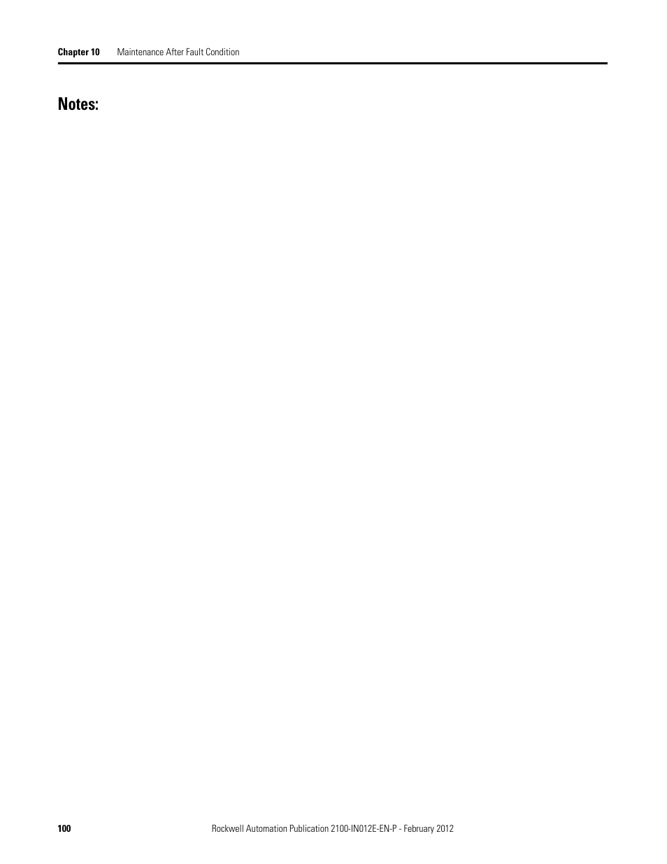 Rockwell Automation 2100 CENTERLINE Low Voltage Motor Control Centers  User Manual | Page 100 / 112