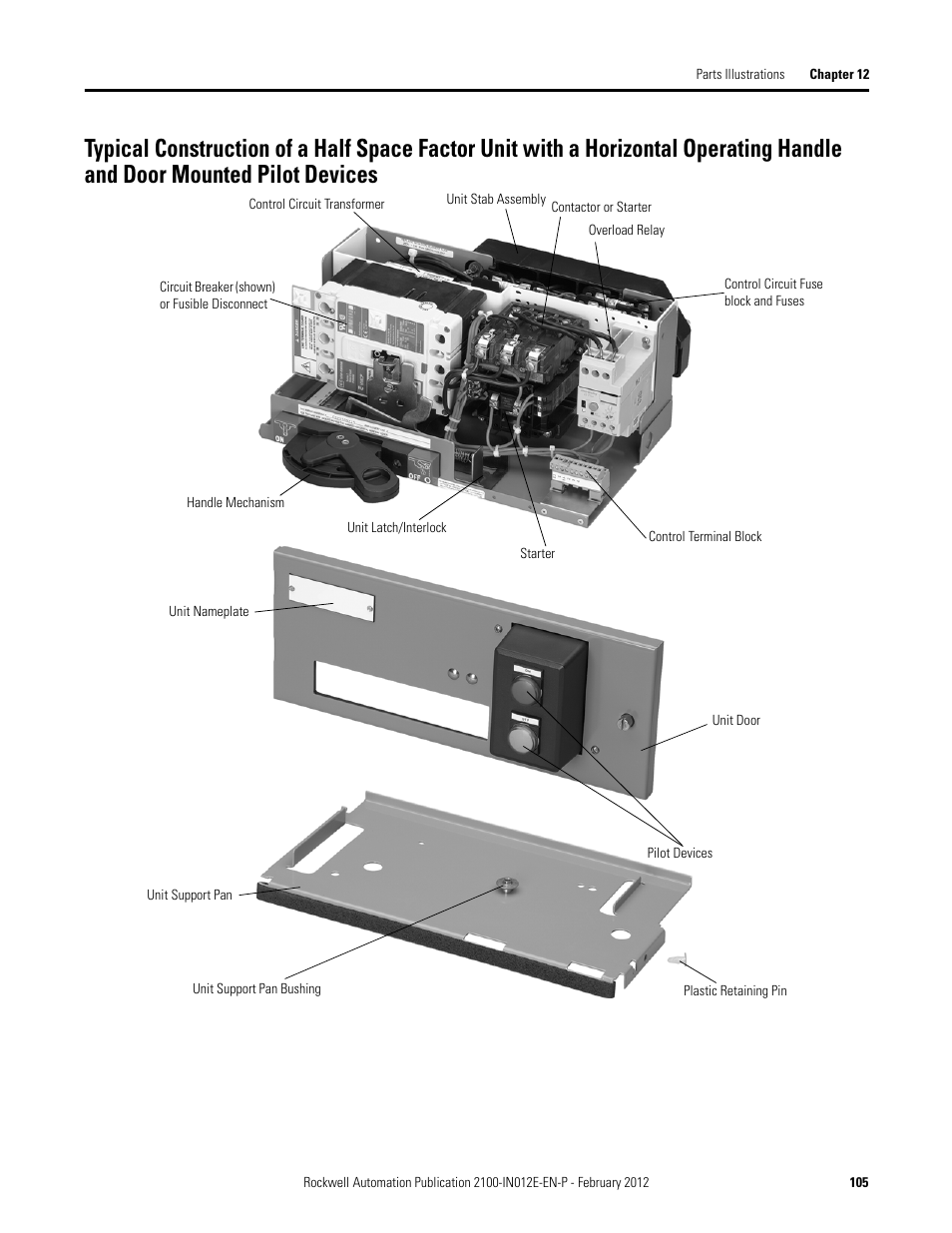 Rockwell Automation 2100 CENTERLINE Low Voltage Motor Control Centers  User Manual | Page 105 / 112