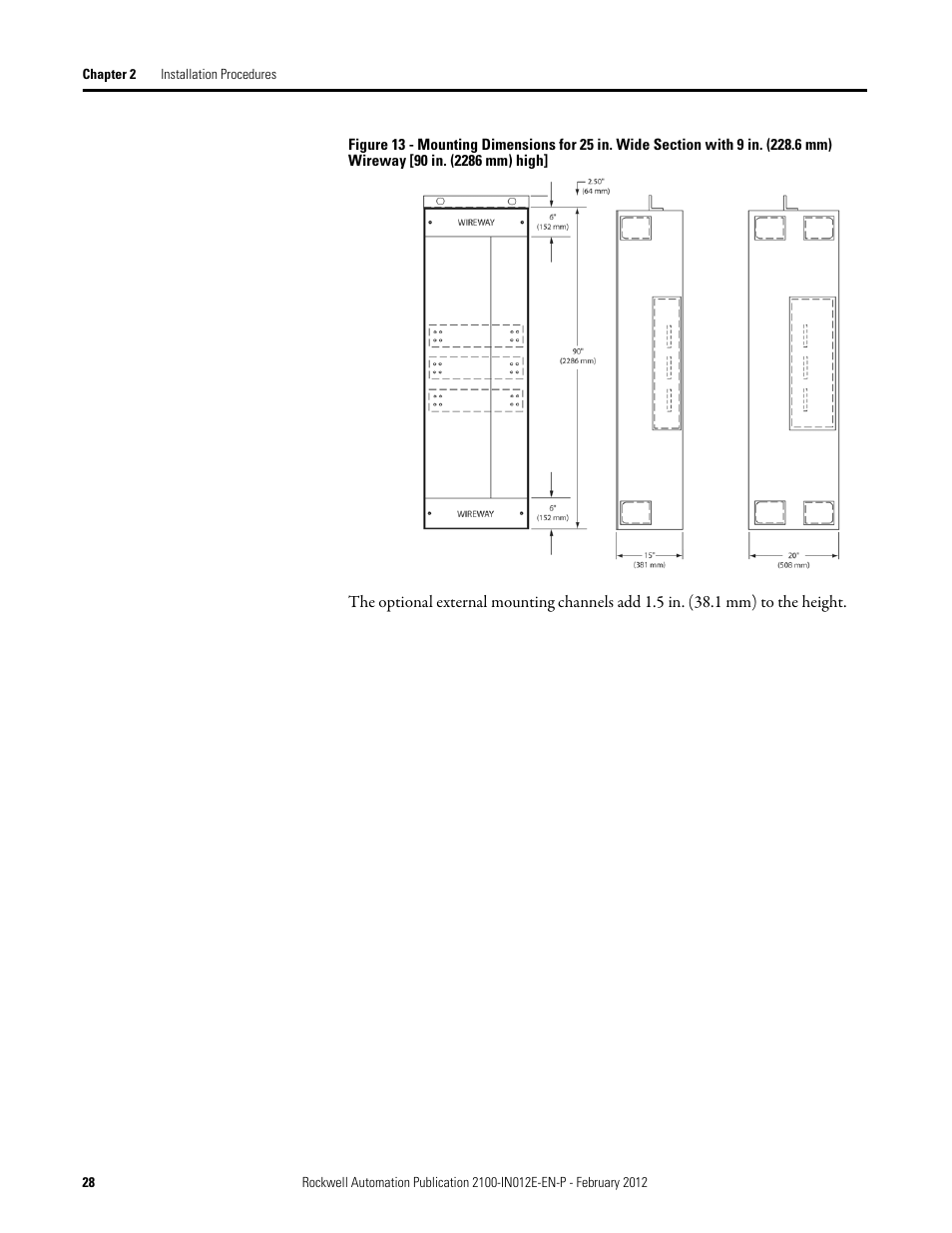 Rockwell Automation 2100 CENTERLINE Low Voltage Motor Control Centers  User Manual | Page 28 / 112