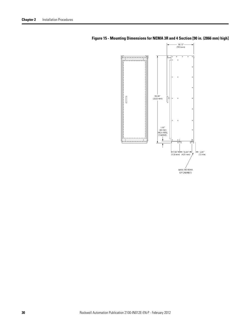 Rockwell Automation 2100 CENTERLINE Low Voltage Motor Control Centers  User Manual | Page 30 / 112
