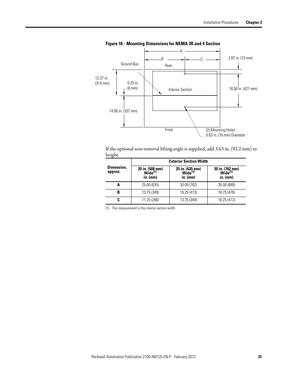 Rockwell Automation 2100 CENTERLINE Low Voltage Motor Control Centers  User Manual | Page 31 / 112