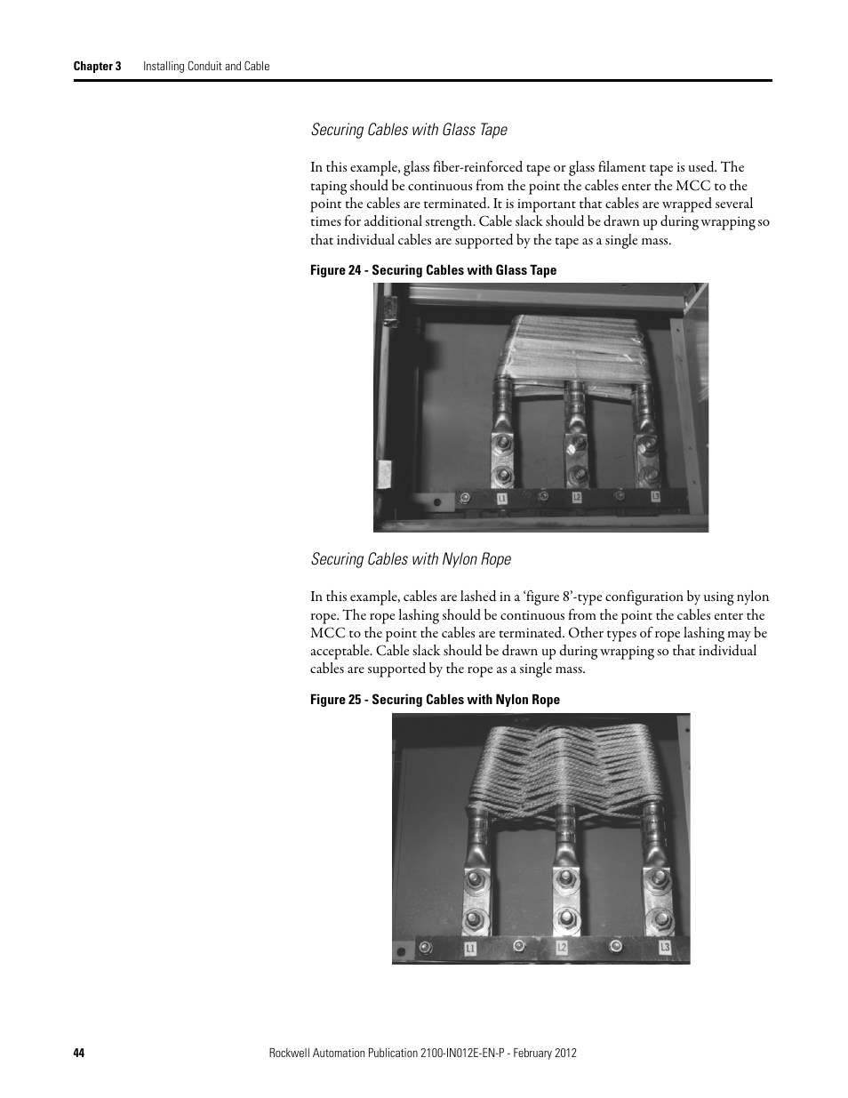 Rockwell Automation 2100 CENTERLINE Low Voltage Motor Control Centers  User Manual | Page 44 / 112
