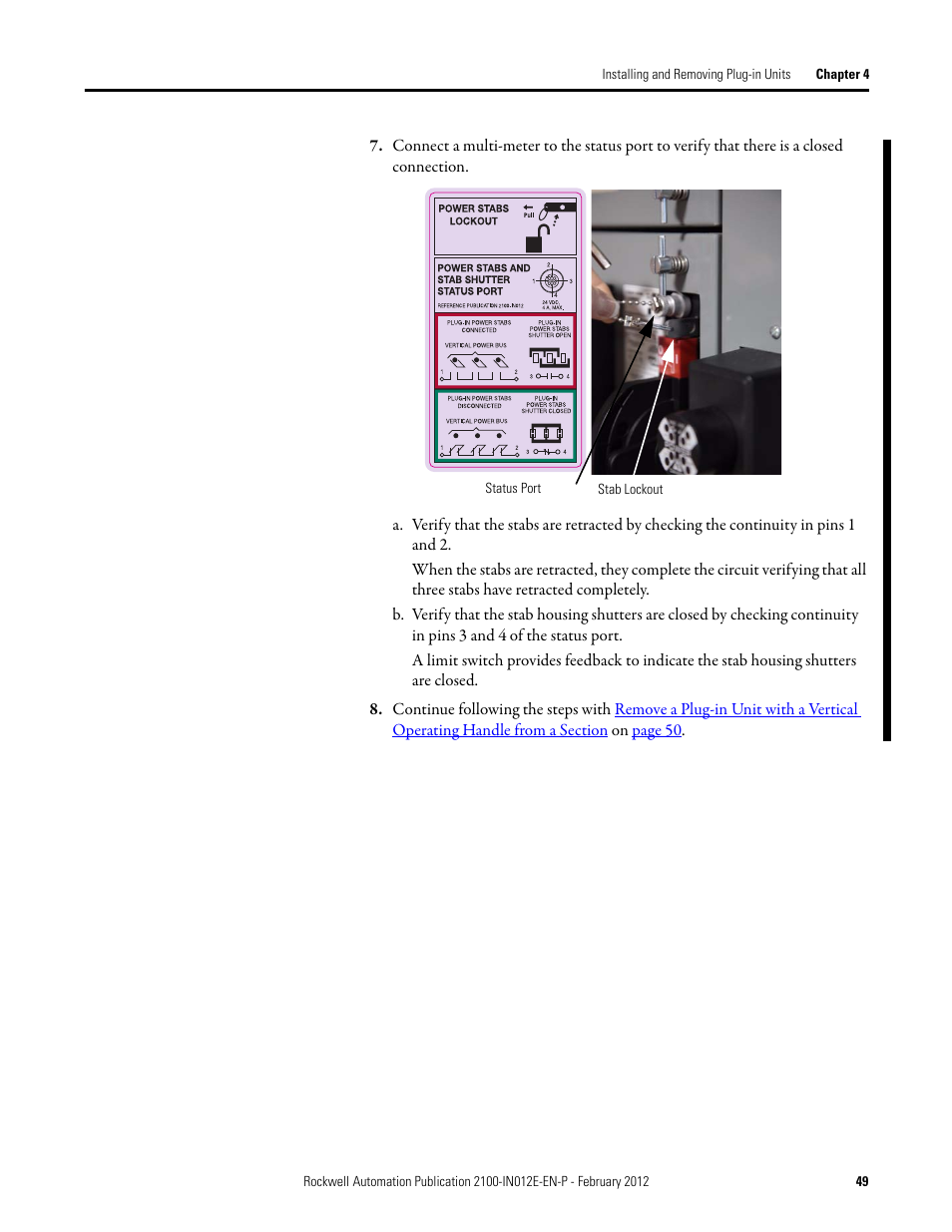 Rockwell Automation 2100 CENTERLINE Low Voltage Motor Control Centers  User Manual | Page 49 / 112