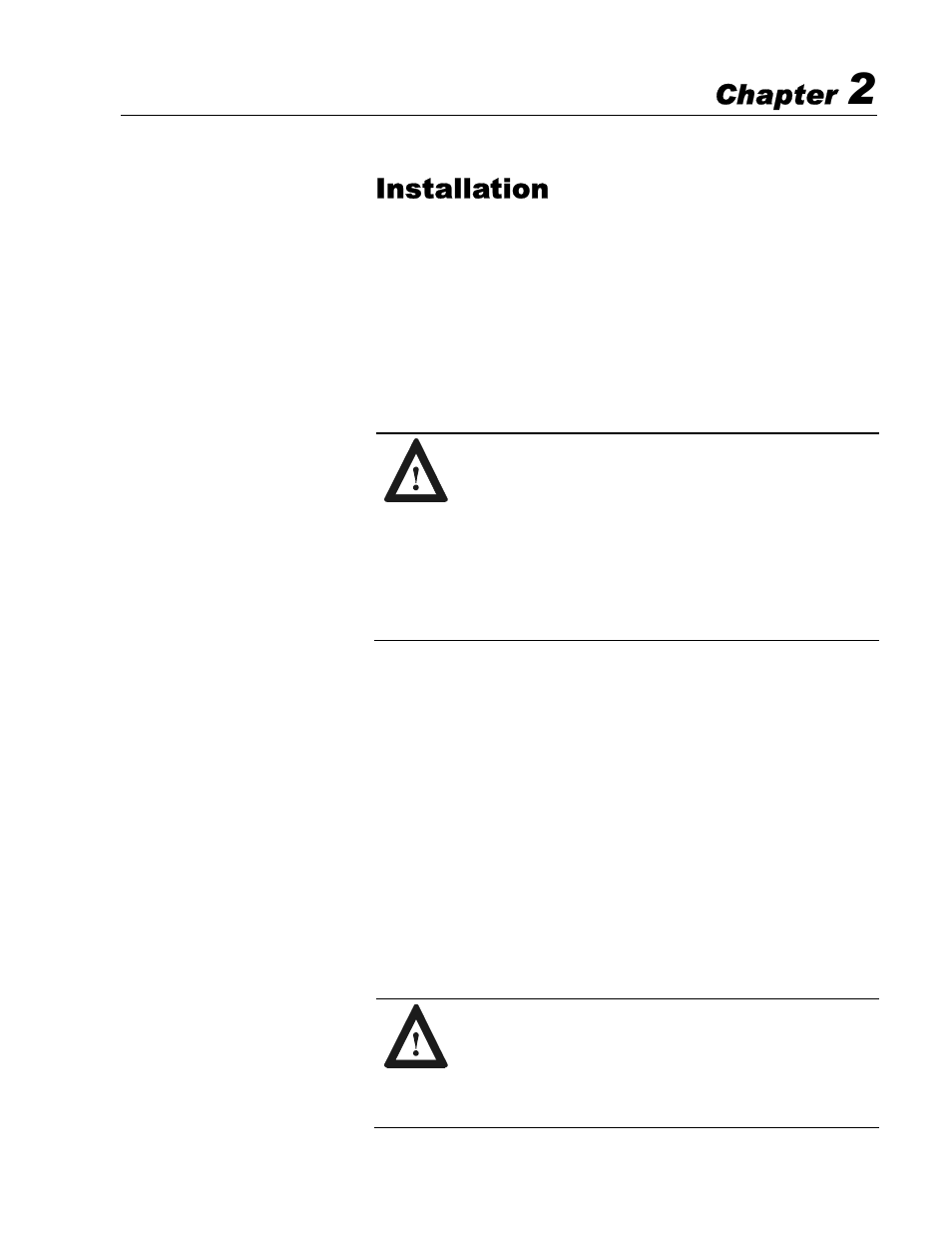 Installation, Chapter | Rockwell Automation 6181 Industrial Computer User Manual | Page 19 / 144