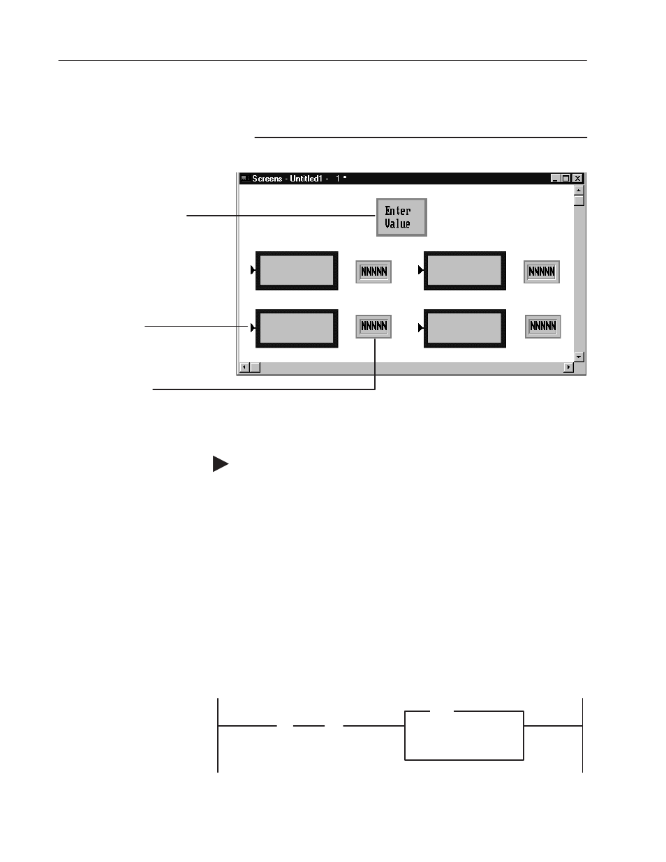 Examples: editing an array of numeric values | Rockwell Automation 2711E-ND1 PanelBuilder 1400E Reference Manual User Manual | Page 79 / 185