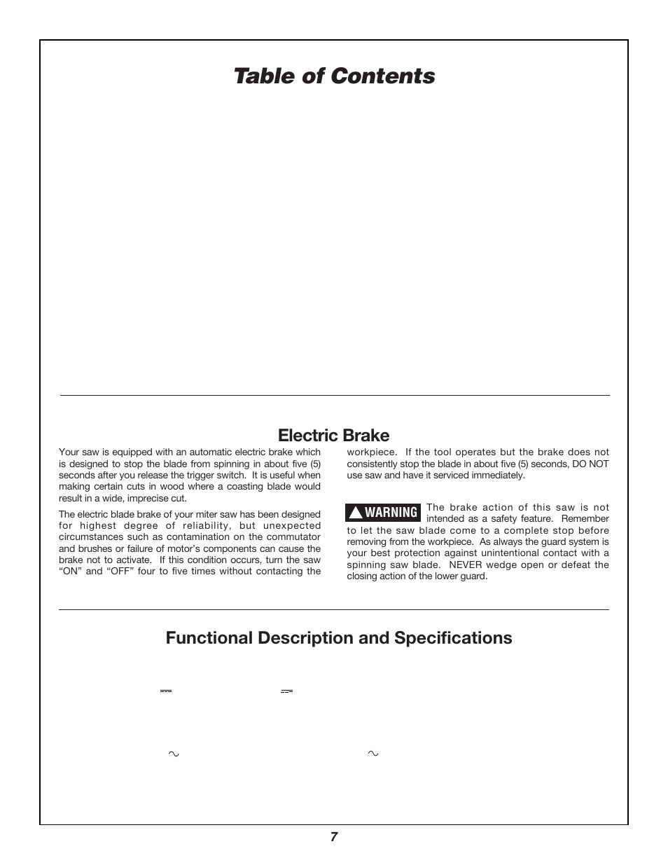 Bosch 3924B User Manual | Page 7 / 88