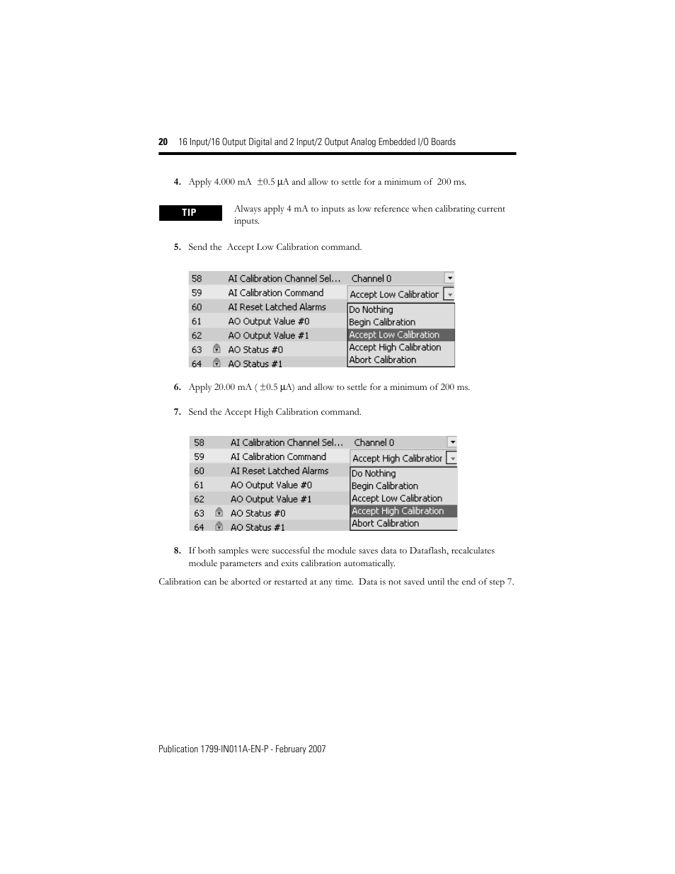 Rockwell Automation 1799-D16U16BAGL 16 Input/16 Output Digital and 2 Input/2Output Analog  User Manual | Page 20 / 32