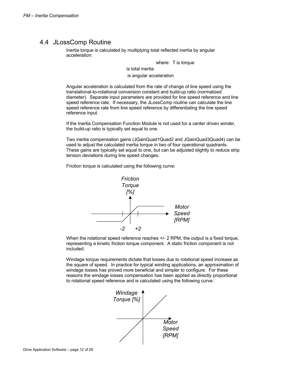4 jlosscomp routine | Rockwell Automation 9329 Drive Application Software Inertia Comp Imperial Units User Manual | Page 12 / 28