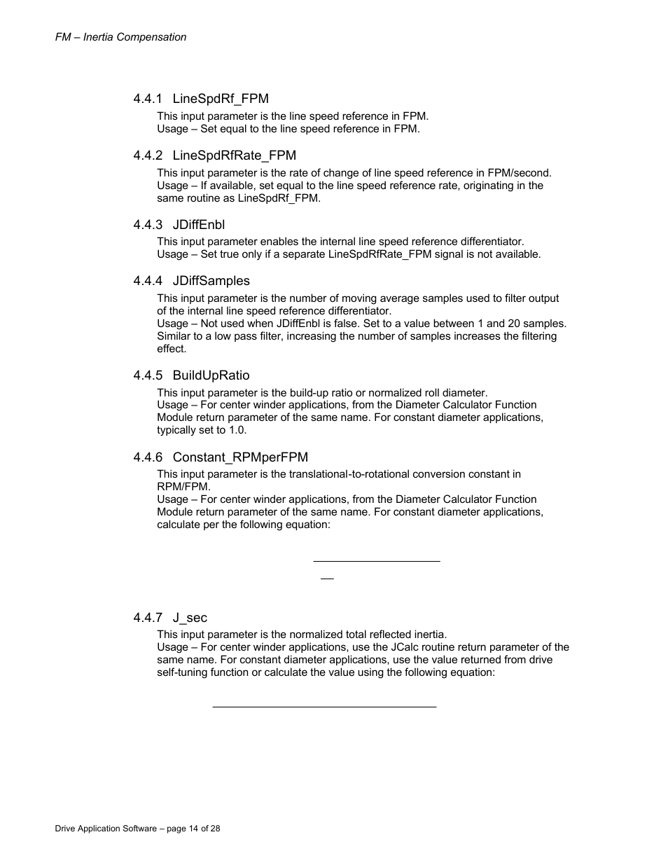 Rockwell Automation 9329 Drive Application Software Inertia Comp Imperial Units User Manual | Page 14 / 28