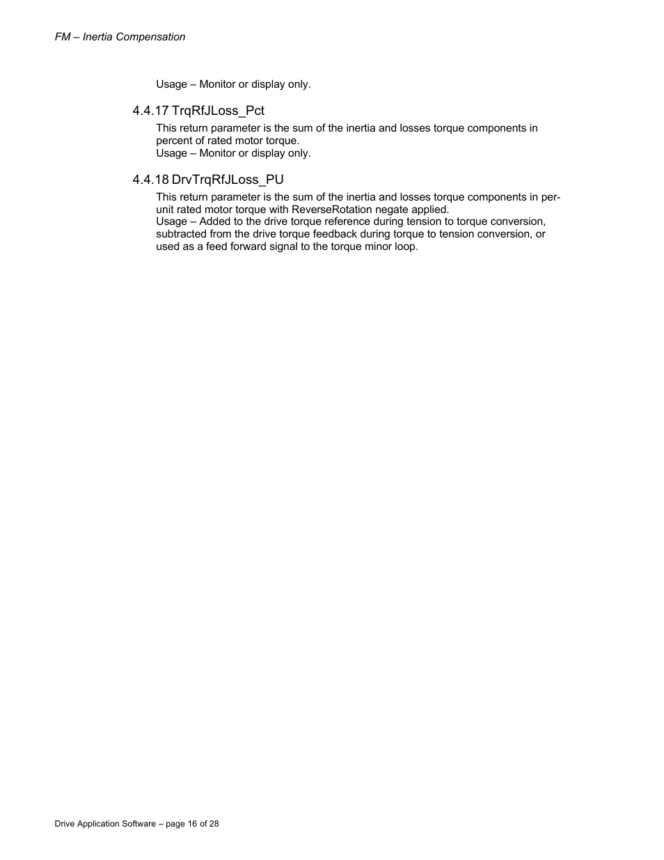 Rockwell Automation 9329 Drive Application Software Inertia Comp Imperial Units User Manual | Page 16 / 28