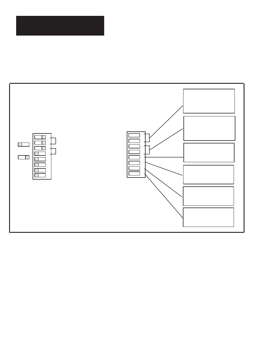 Setting switch bank #2, Sw–2, Figure 5.5 setting switch bank | Rockwell Automation 2705 REDIPANEL KEYPAD MODULE USER MANUAL User Manual | Page 29 / 93