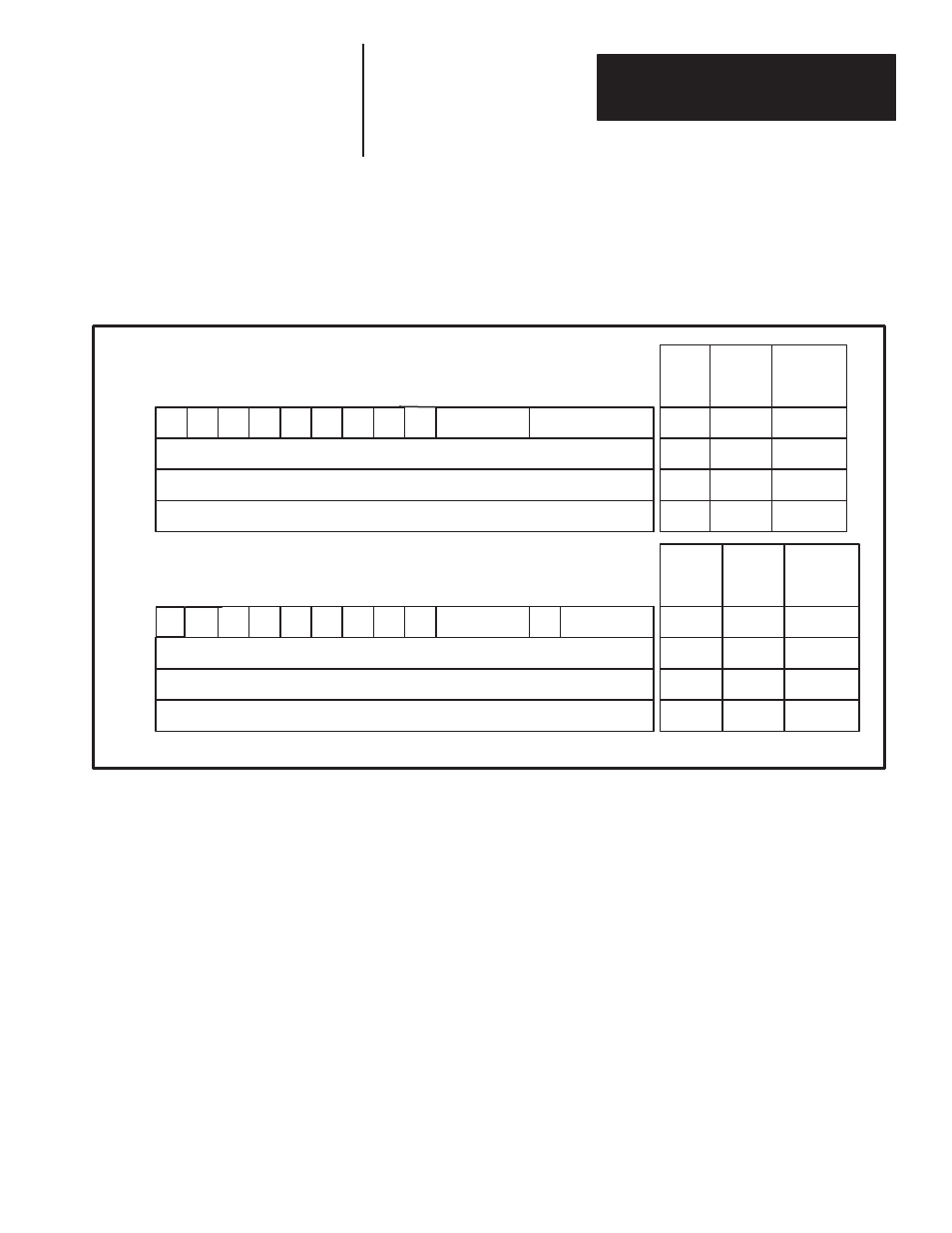 Input and output image tables | Rockwell Automation 2705 REDIPANEL KEYPAD MODULE USER MANUAL User Manual | Page 41 / 93