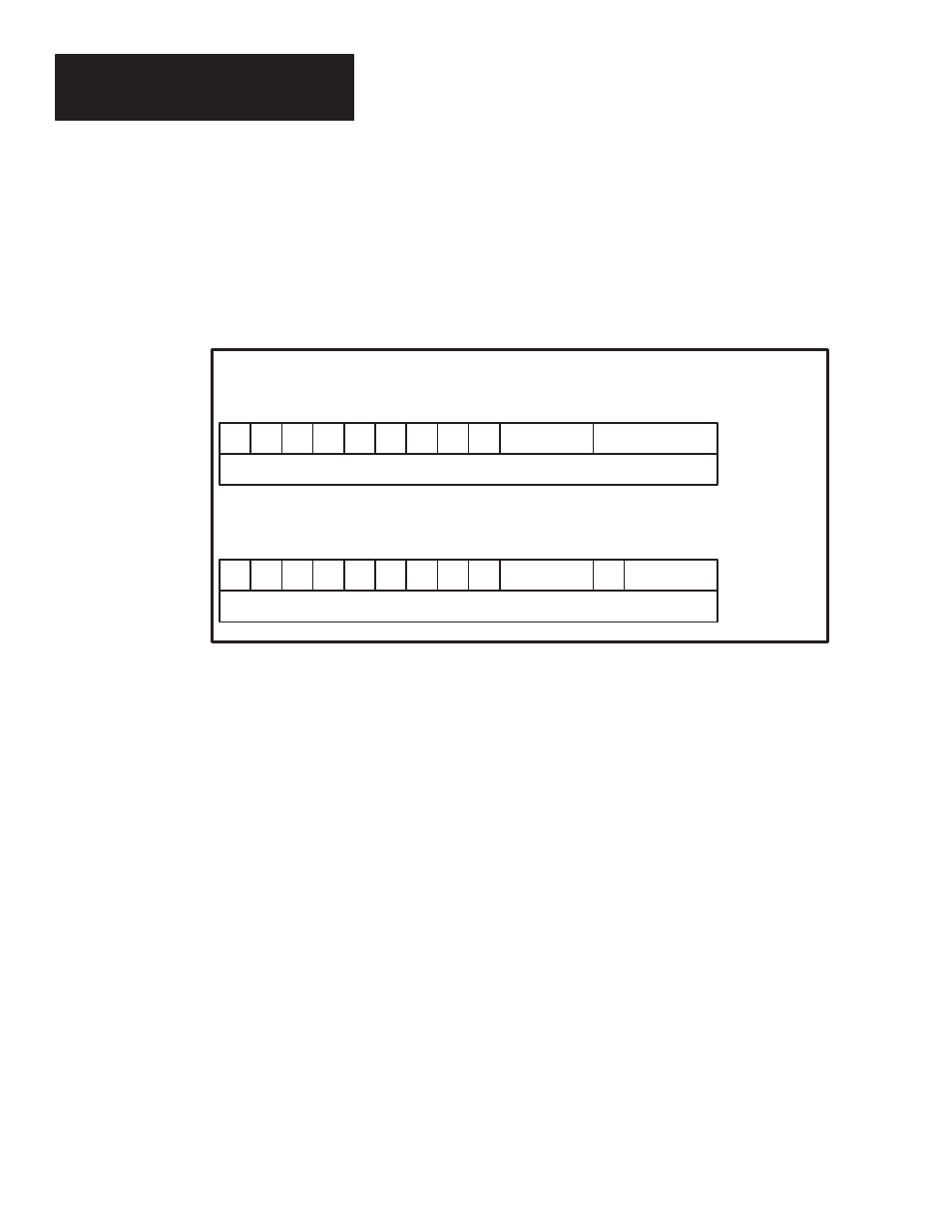 Rack, Input and output image tables, Binary data – no stored message | Rockwell Automation 2705 REDIPANEL KEYPAD MODULE USER MANUAL User Manual | Page 76 / 93