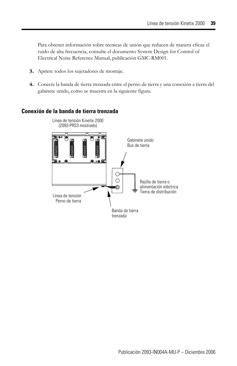 Rockwell Automation 2093-PRSxx Kinetix 2000 Power Rail Installation Instructions User Manual | Page 39 / 76