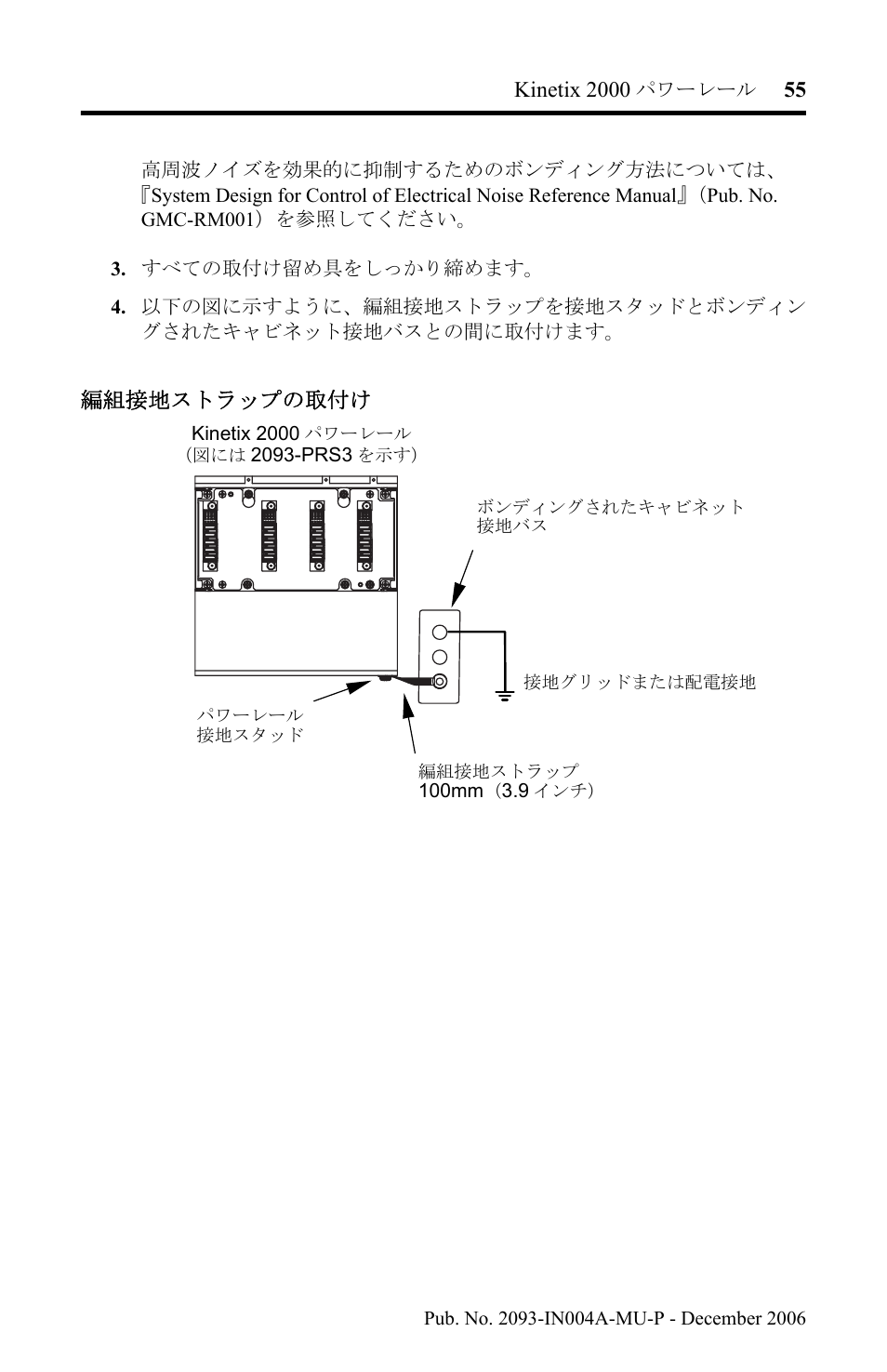 Rockwell Automation 2093-PRSxx Kinetix 2000 Power Rail Installation Instructions User Manual | Page 55 / 76