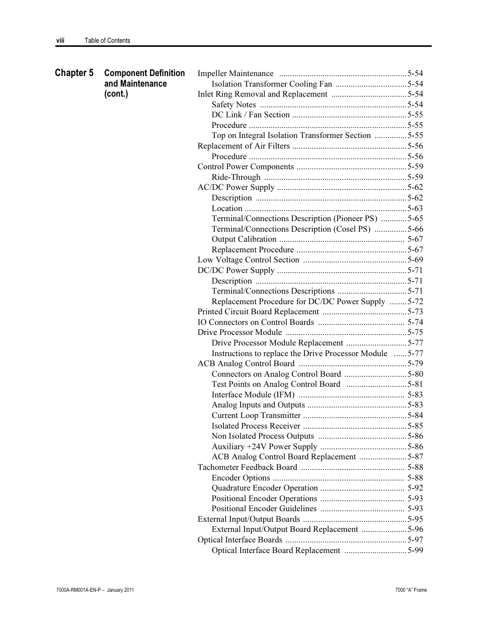Rockwell Automation 7000A PowerFlex Medium Voltage AC Drive - Air-Cooled (A Frame) User Manual | Page 10 / 412